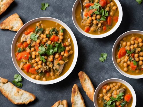Mackerel and Chickpea Stew