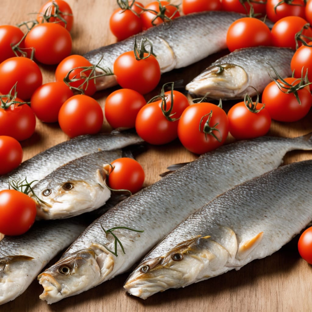 Mackerel Fillets with Tomatoes Recipe