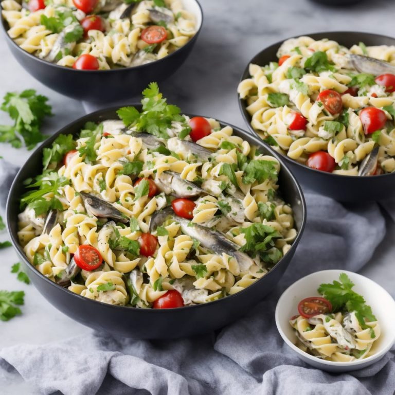 Mackerel Pasta Salad Recipe Recipe