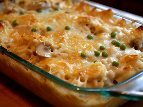 Mamaw's Chicken and Rice Casserole