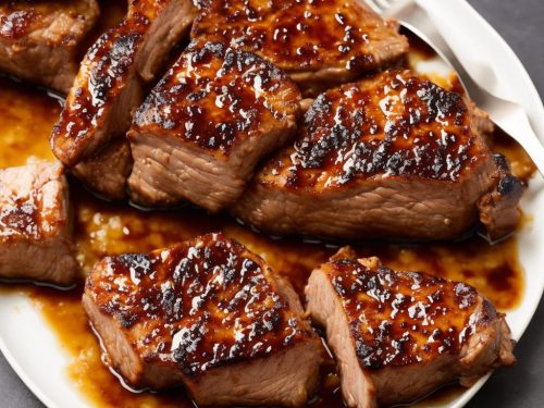 Maple-Glazed Pork Steak Recipe