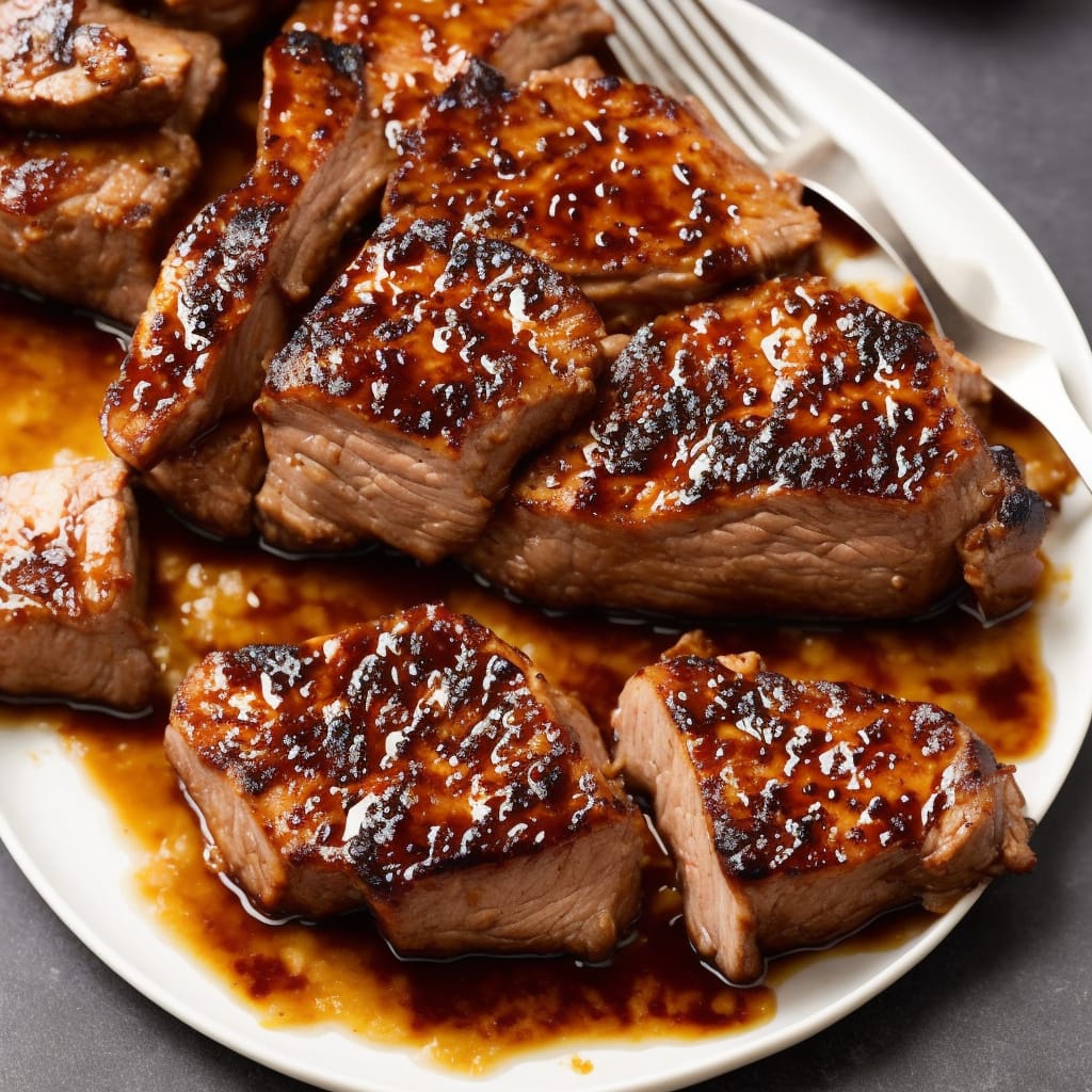 Maple-Glazed Pork Steak Recipe