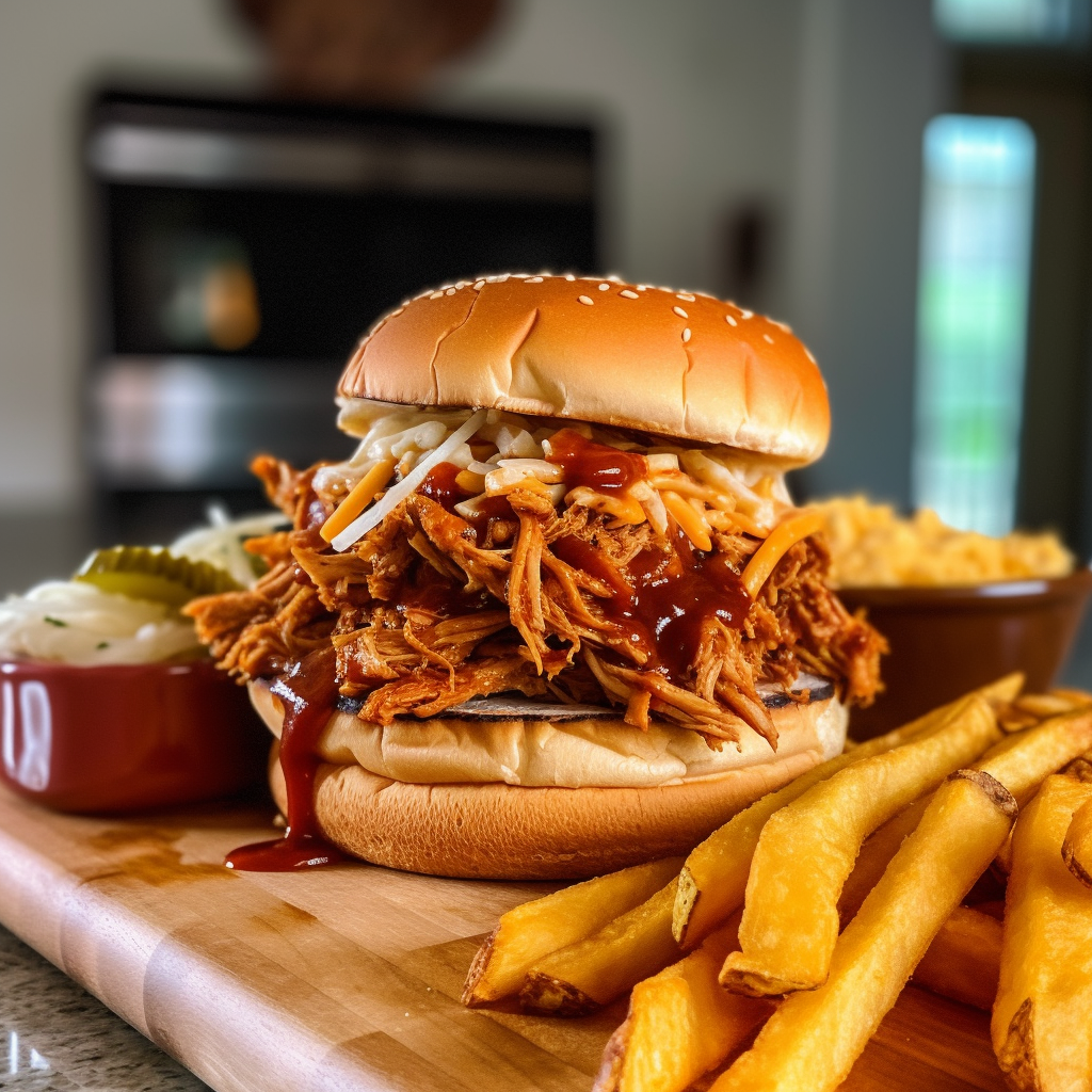 Mark's Feed Store's BBQ Pulled Chicken Recipe