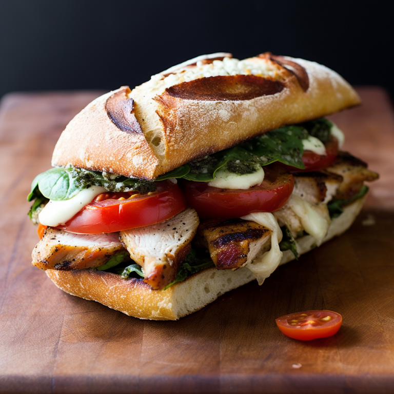 Mediterranean Chicken Sandwich Recipe