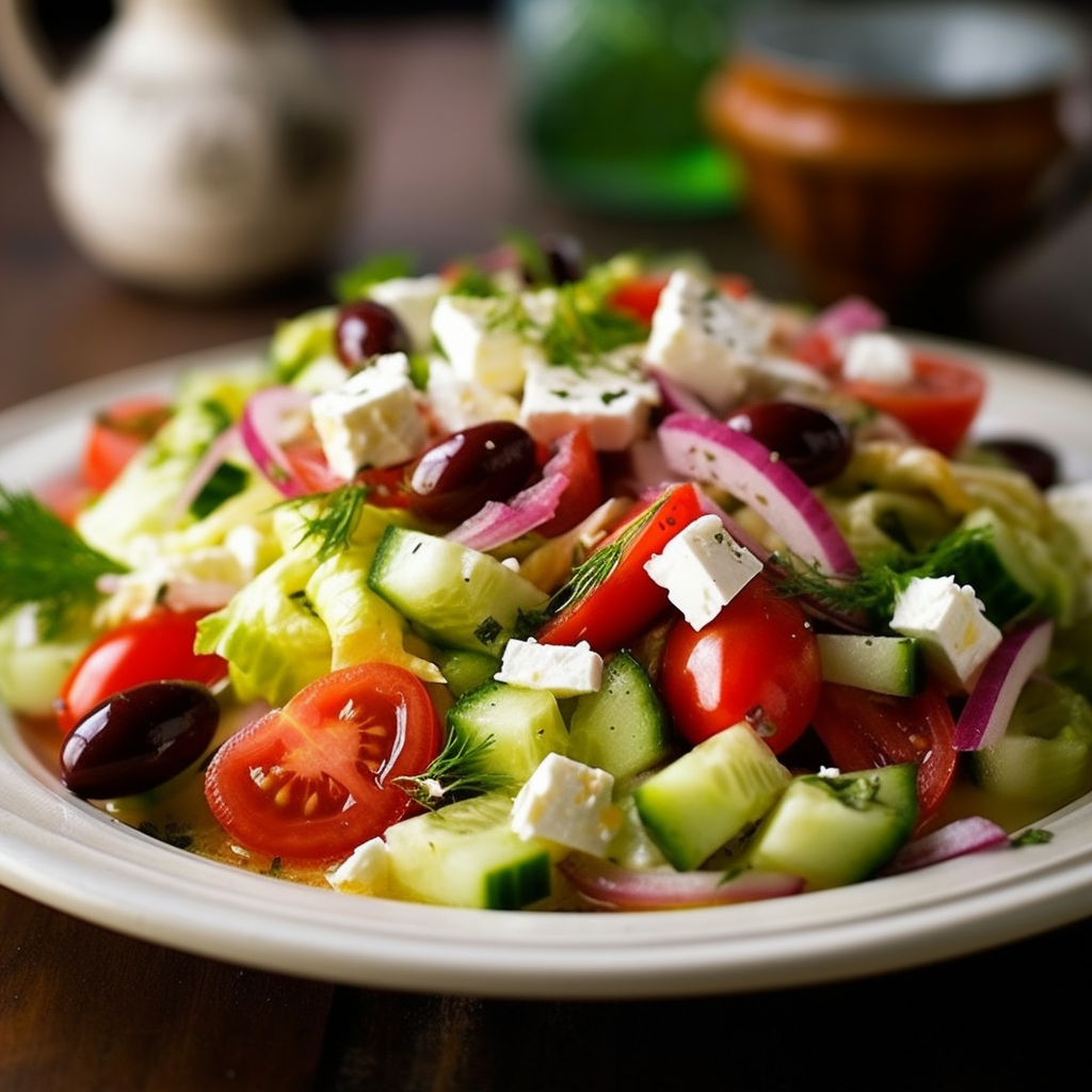 Mediterranean Salad Recipe
