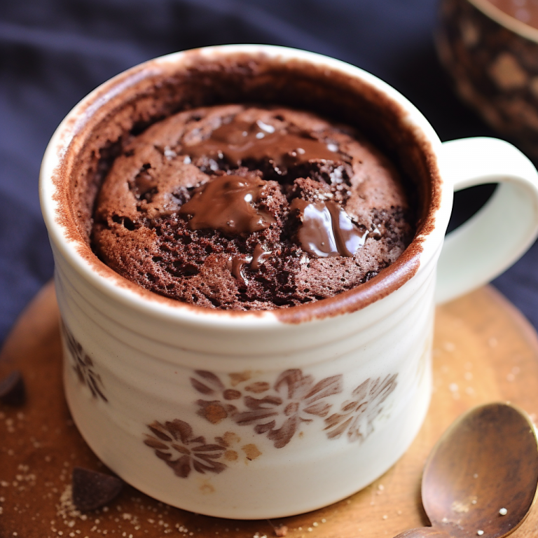 Microwave Chocolate Mug Cake Recipe 