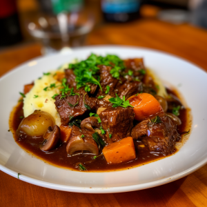 Mimi's Cafe's Beef Bourguignon Recipe