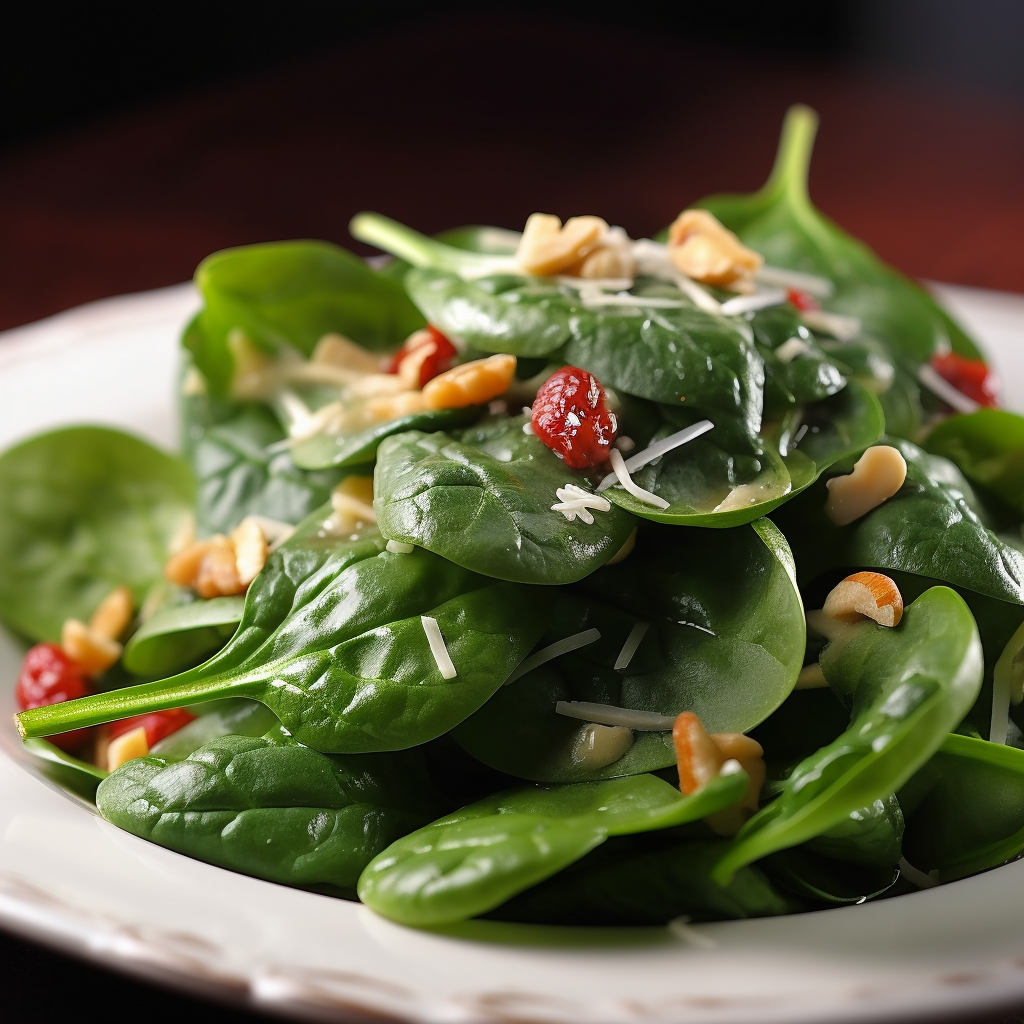 Mimi's Cafe's Spinach Salad Recipe