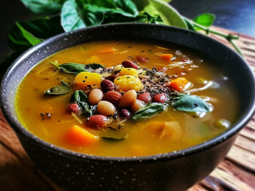 Mixed Legume Soup Recipe