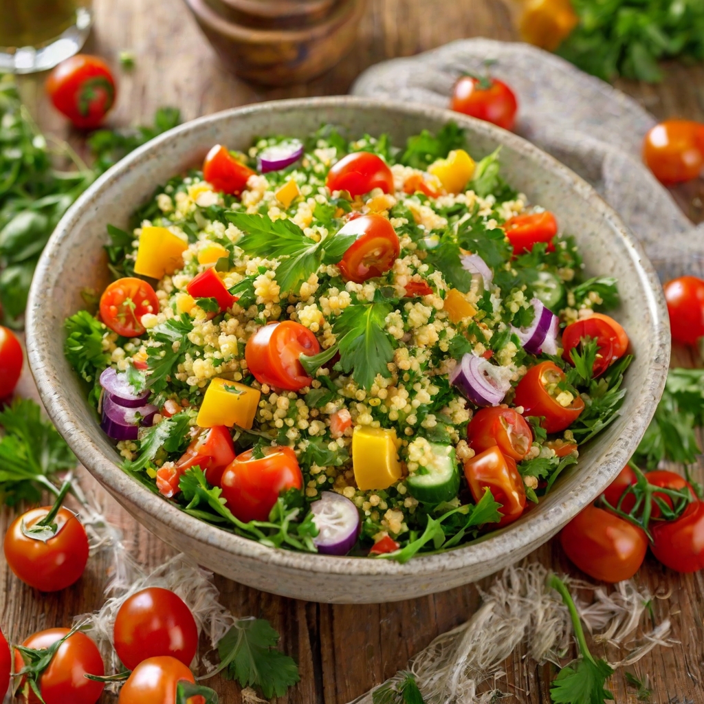 Mixed Vegetable and Couscous Salad Recipe