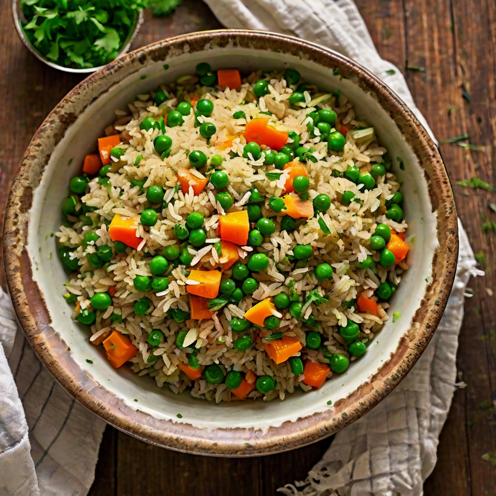 Mixed Vegetable and Rice Pilaf Recipe