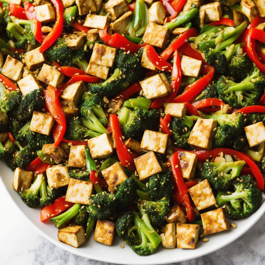 Mixed Vegetable and Tofu Stir-Fry