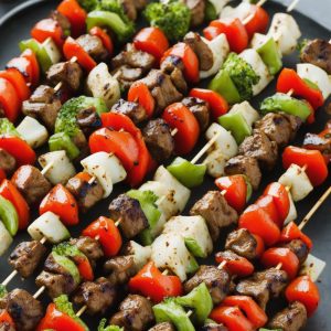 Mongolian BBQ Skewers Recipe