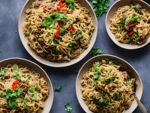 Mongolian Noodles Recipe