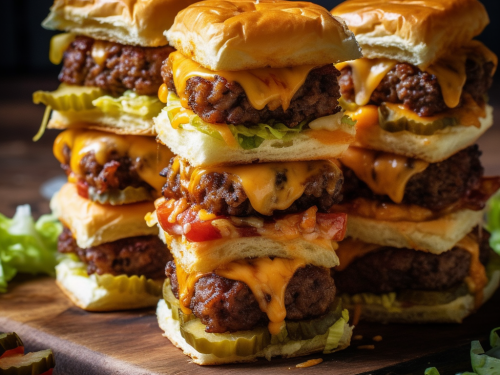 Monster Burger Sliders Recipe