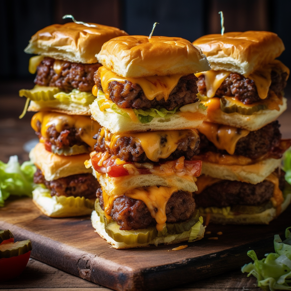Monster Burger Sliders Recipe