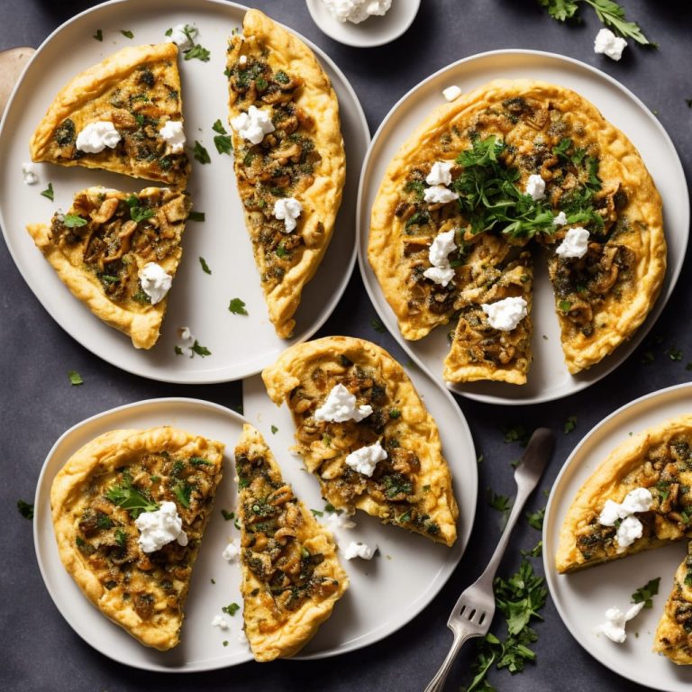 Portobello Mushroom Omelette Recipe