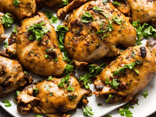 Morel Mushroom and Herb Stuffed Chicken Recipe