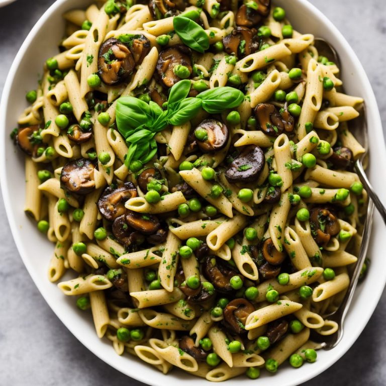 Morel Mushroom and Pea Pasta Recipe Recipe