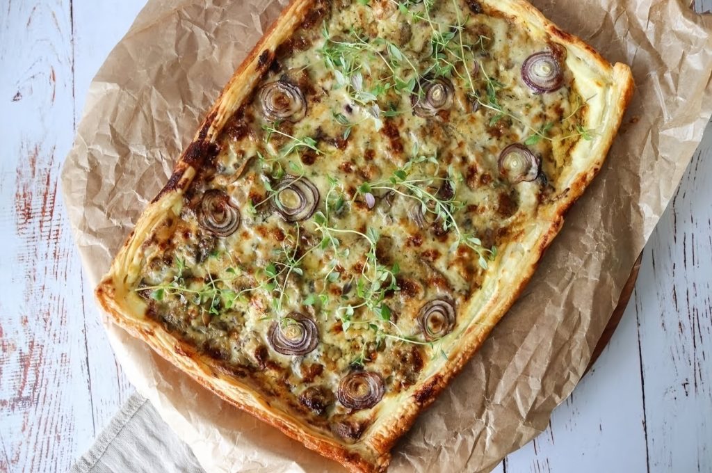 Morel Mushroom and Thyme Galette Recipe