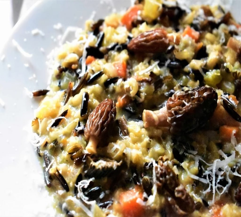 Morel Mushroom and Wild Rice Pilaf Recipe