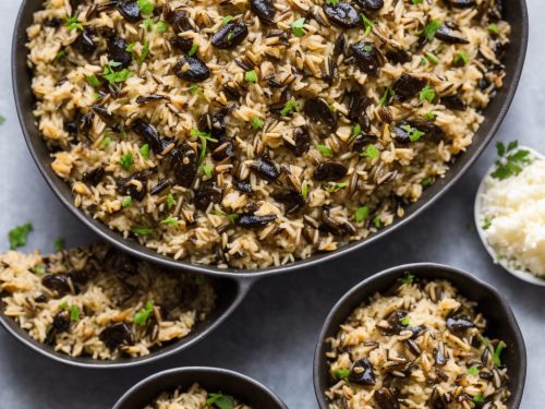 Morel Mushroom and Wild Rice Pilaf Recipe