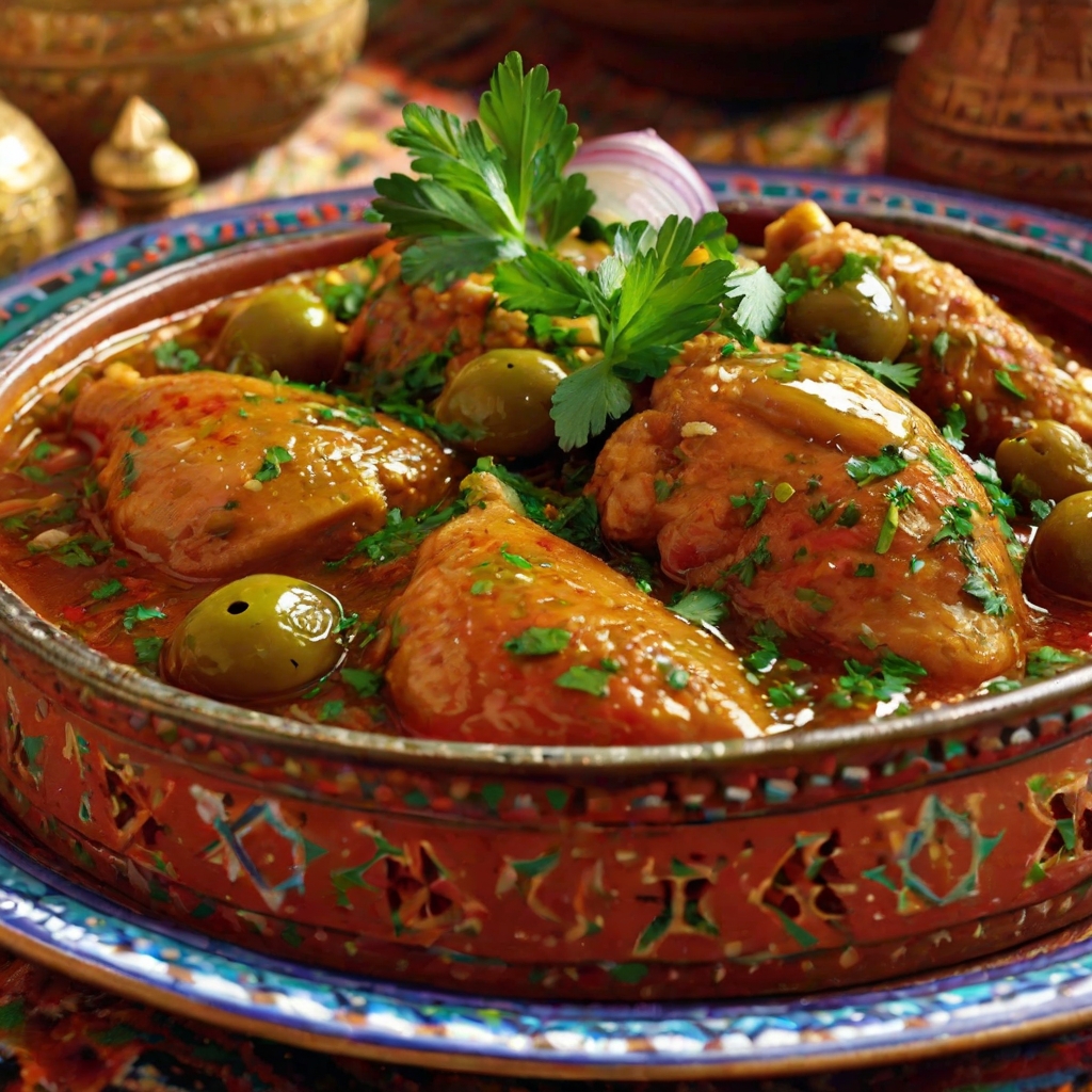 Moroccan Chicken Tagine Recipe