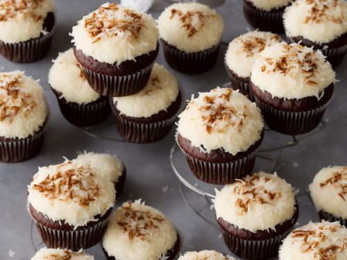 Mounds Coconut Cupcakes
