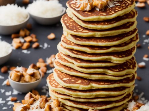 Mounds Coconut Pancakes Recipe