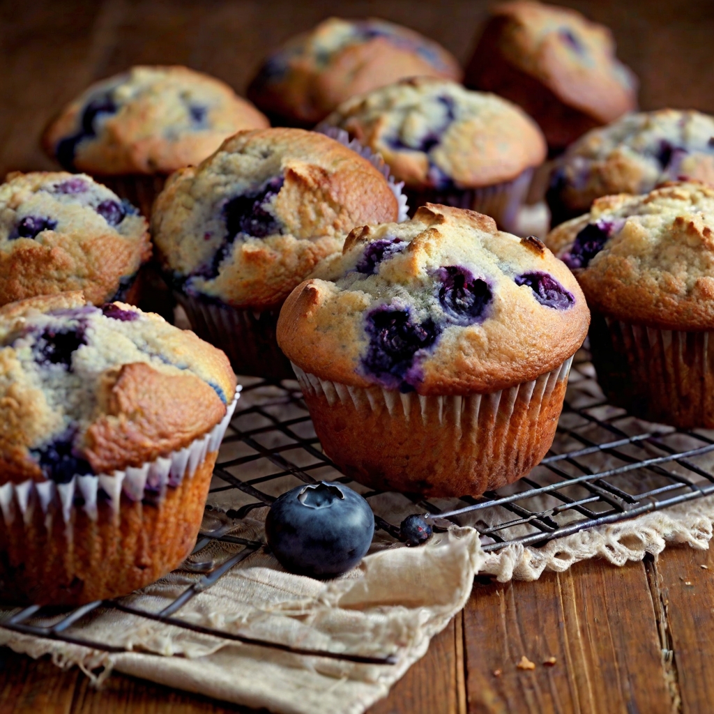 Mrs. Clinton's Blueberry Muffins Recipe