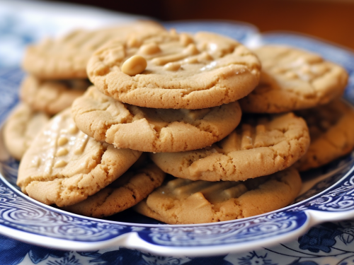 Mrs. Clinton's Peanut Butter Cookies
