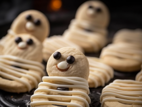Mummy Sugar Cookies Recipe