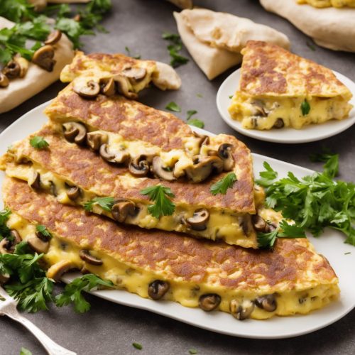 Mushroom and Swiss Cheese Omelette Recipe