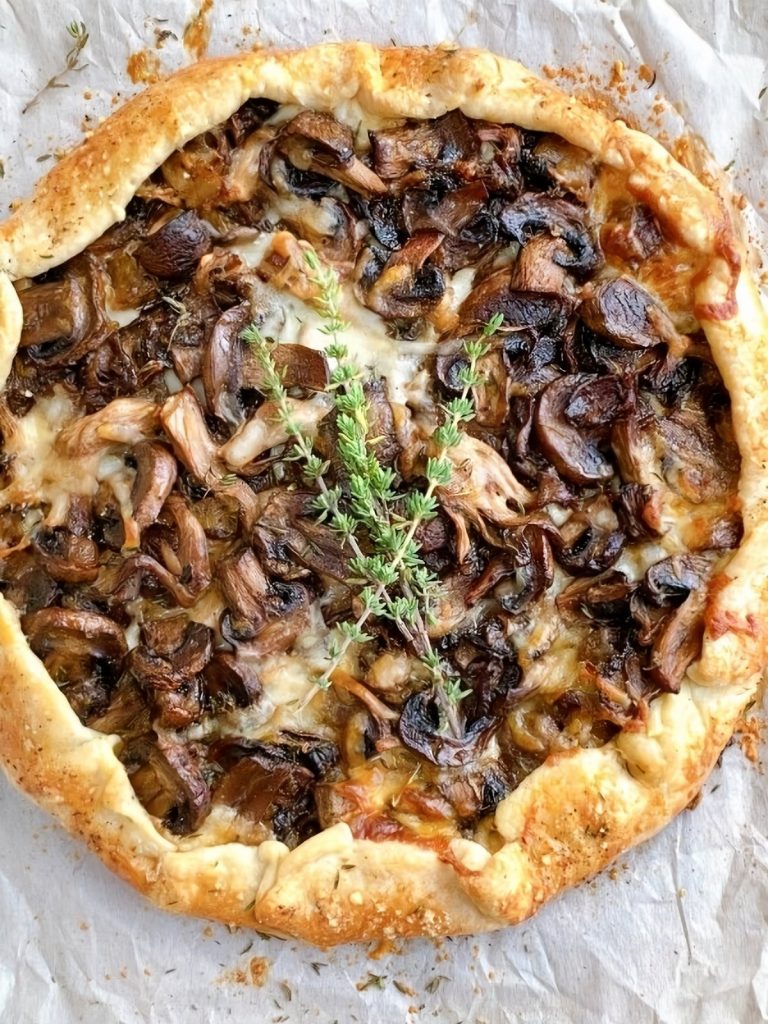 Mushroom and Thyme Galette