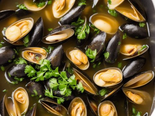 Mussels in Beer Broth Recipe