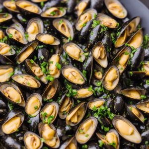 Mussels in Champagne Sauce