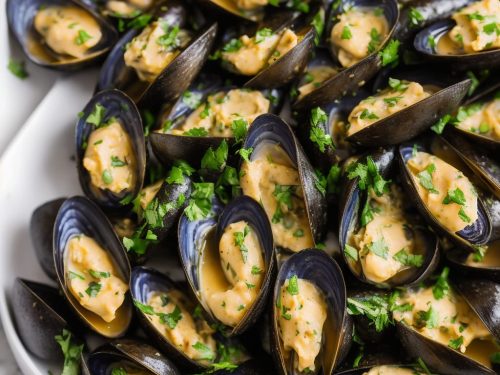 Mussels in Garlic Butter Sauce Recipe