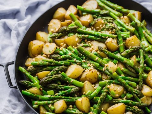 New Potato and Asparagus Stir-Fry Recipe