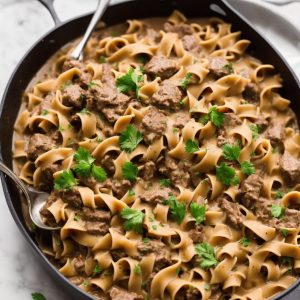 Nigella's Beef Stroganoff Recipe