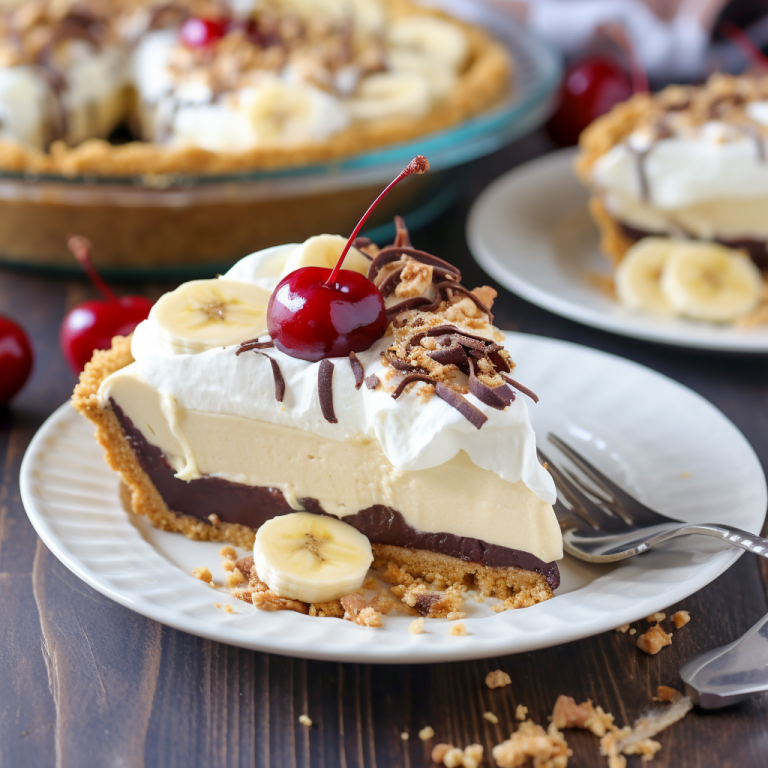 No Bake Banana Split Pie Recipe | Recipes.net