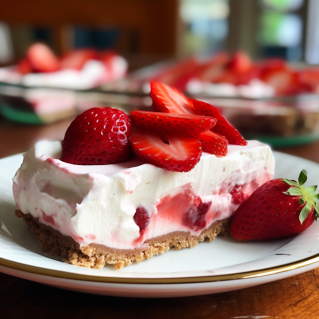 No Bake Strawberry Pie Recipe