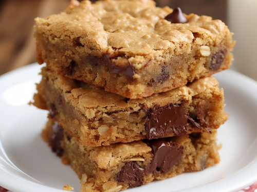 Oatmeal Cookie Bars Recipe