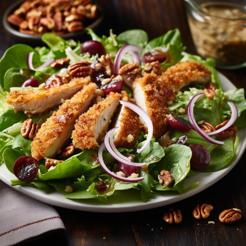 O'Charley's Pecan Chicken Tender Salad Recipe | Recipes.net