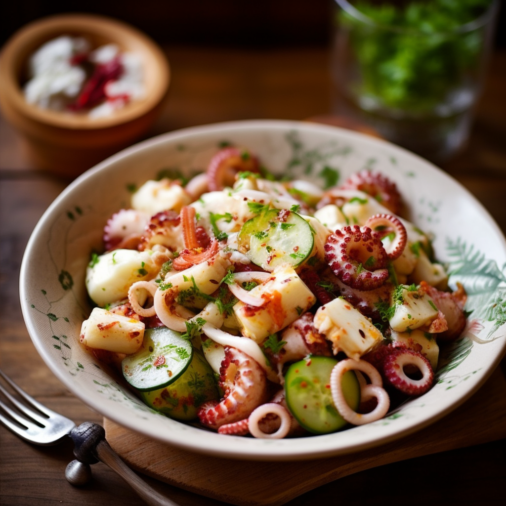 Octopus and Potato Salad Recipe