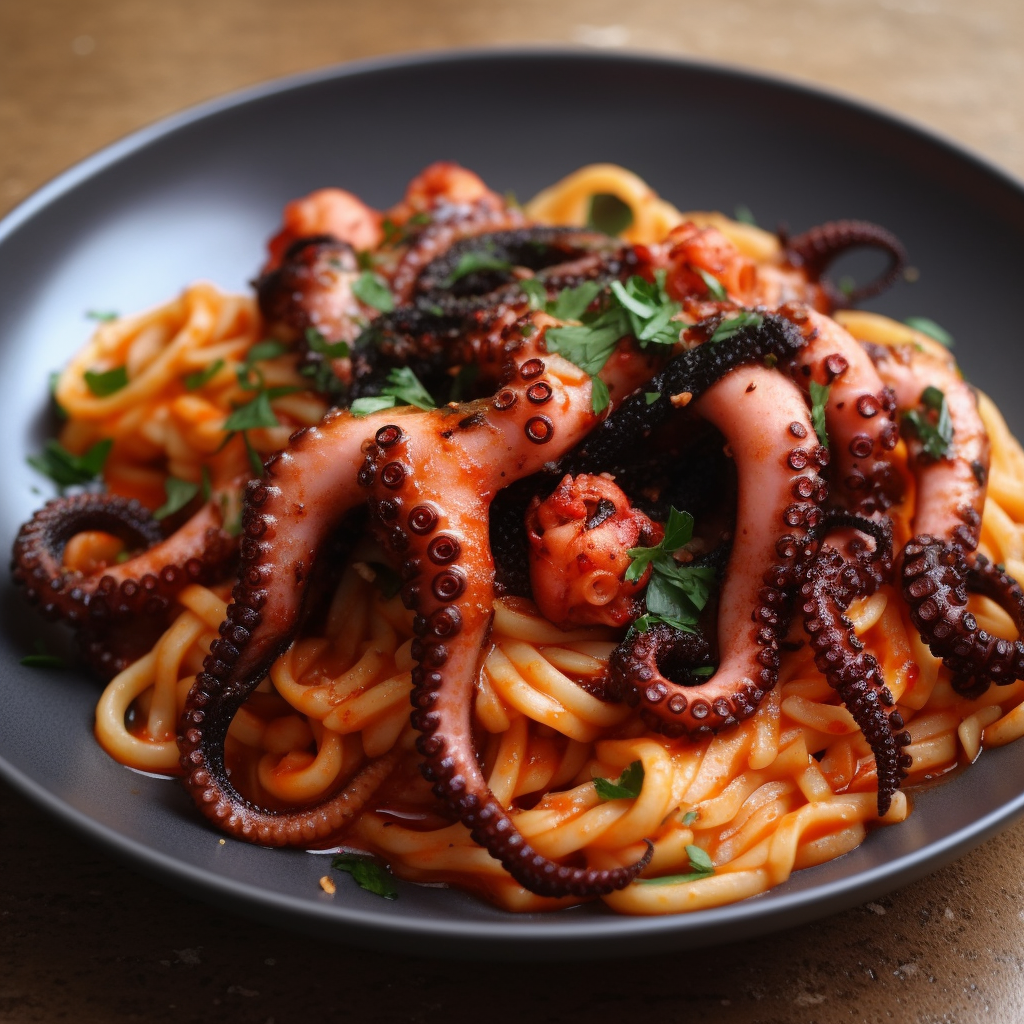 Octopus Pasta Recipe