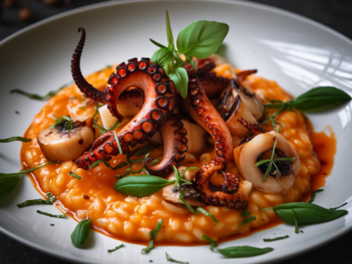 Octopus Risotto