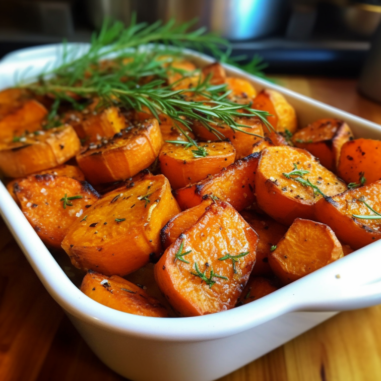 Oven Roasted Sweet Potatoes Recipe
