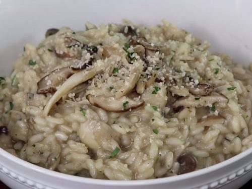 Oyster-Mushroom-and-Parmesan-Risotto-Recipe