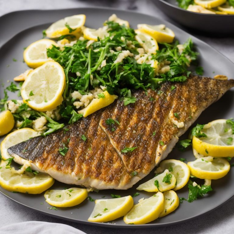 PanFried Mackerel with Lemon Recipe Recipe