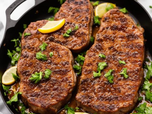 Pan-Fried Pork Steak Recipe